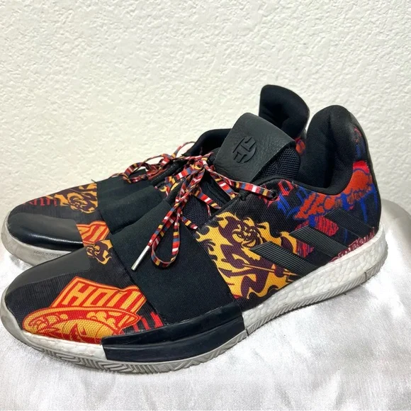 adidas James Harden Vol. 3 Team History Sneakers Athletic Shoes Size 13 - Picture 1 of 16